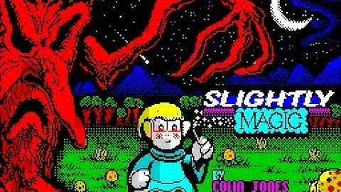 Slightly Magic Review for the Sinclair ZX Spectrum by John Gage
