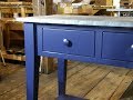Zinc Table with Drawers (friction fit - no metal slides) Complete Build Zinc Table with Drawers (friction fit - no metal slides) Complete Build