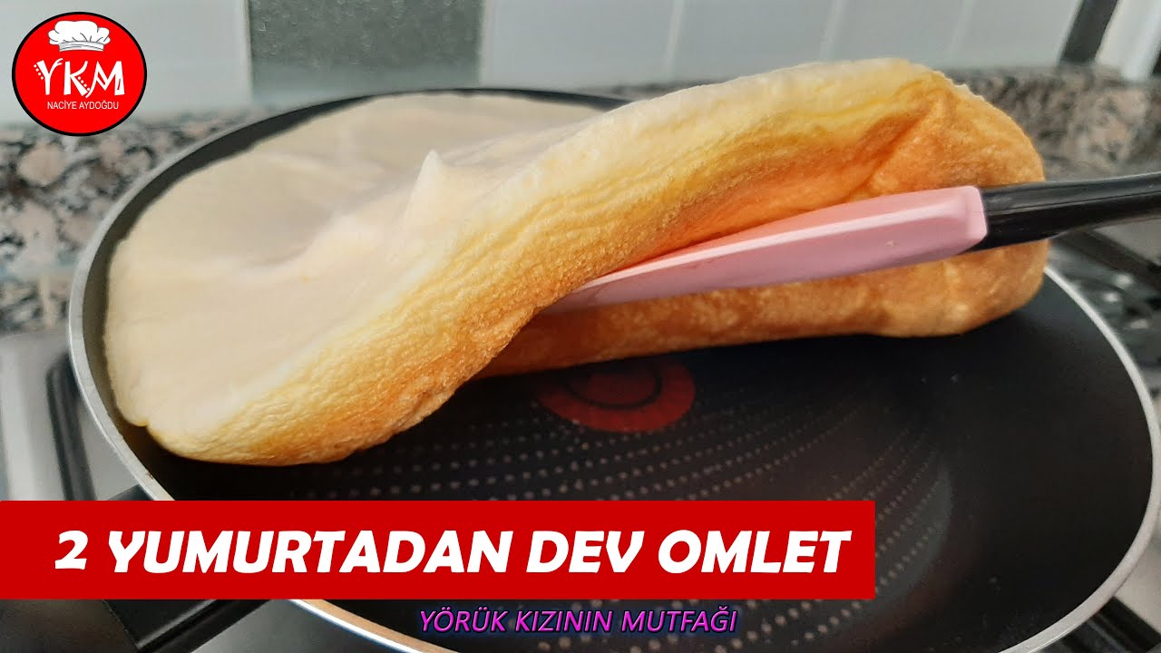 2 Yumurtadan Kocaman Puf Omlet Tarifi 💯 2 Yumurtalı Dev Gibi Kabaran Omlet 👌 #kahvaltılıktarifler