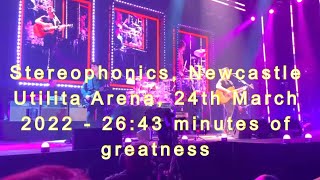Stereophonic’s - Utilita Arena Newcastle, 24th March 2022 screenshot 5