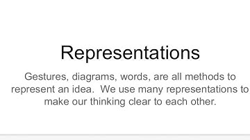 Video Modelling of mathematics with representations a Dot Talk by Jo Boaler