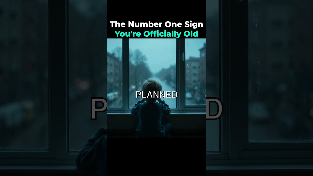 The Number One Sign You're Officially Old