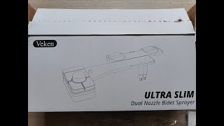 Veken Ultra Slim Dual Nozzle Bidet Sprayer | Installation