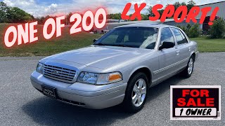 LX SPORT! 2005 Ford Crown Victoria 70k Miles FOR SALE by Specialty Motor Cars 
