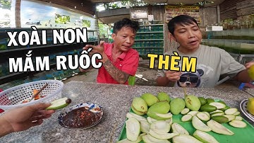 Thử thách thèm ăn Xoài Non Chắm Mắm Ruốc cùng Anh Nhí Betta