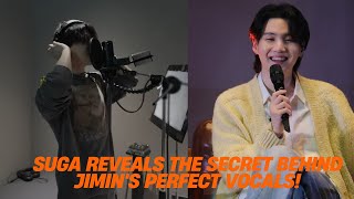 видео: Шуга раскрывает секрет идеального вокала Чимина. Трогательно! картинка: Шуга раскрывает секрет идеального вокала Чимина. Трогательно!