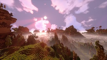 Sunrise in cyubeVR with a high view distance