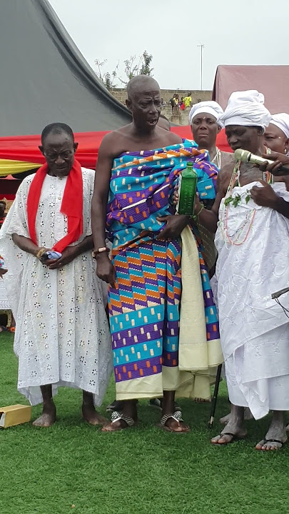 African culture of libation @Agona Nyakrom festival#shorts💯💝🔥👑✔️🇬🇭🙏🏆✌️
