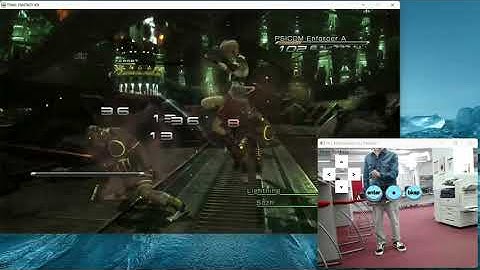 UCL MotionInput v3.2 Pseudo-VR: FeetNav - Dance mat and one arm based gestures with games on your PC