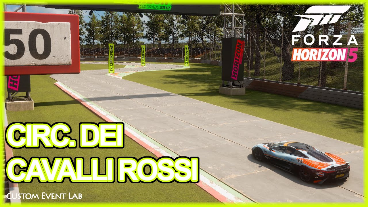 CIRC DEI CAVALLI ROSSI - CUSTOM EVENT LAB - TYPEHARDFARK - Forza Horizon 5