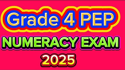 Grade 4 PEP Numeracy Exam 2025 Solutions #grade4 #jamaica #education #maths #basicproblems