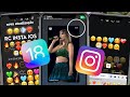 RC INSTA IOS 2025 INSTAGRAM estilo IPHONE no ANDROID com EMOJIS IOS + REPOST REELS IOS + MENÇÃO IOS