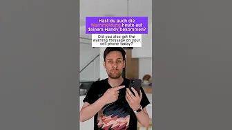 Kennt ihr die Warn-App? 🚨 #deutschlernen #learngerman #shorts thumbnail