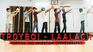 Download Lagu TROYBOI - LAALACH || LUCKNOW DANCE HUB || POPPING \u0026 ANIMATION CHOREOGRAPHY MP3 Download Lagu TROYBOI - LAALACH || LUCKNOW DANCE HUB || POPPING \u0026 ANIMATION CHOREOGRAPHY MP3