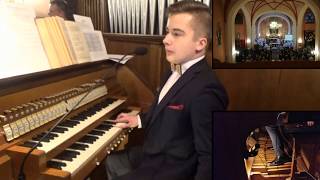Video-Miniaturansicht von „Wigilia Paschalna - Uroczyste Gloria (mel. Dwornik) - Organy kościoła parafialnego w Skórzewie“