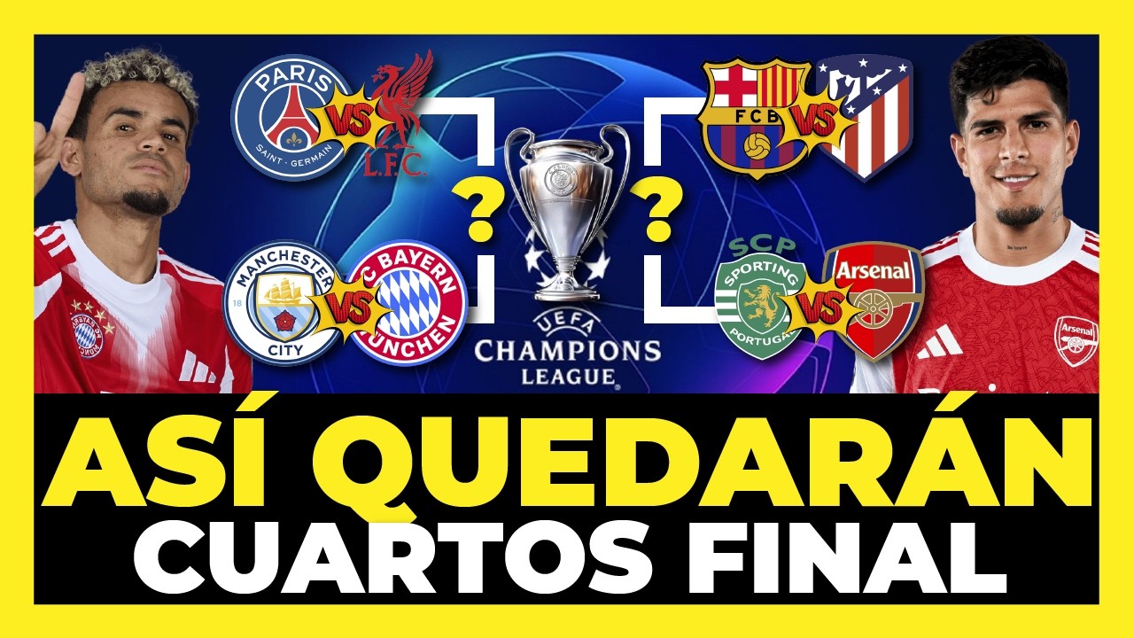 Análisis y Predicción Octavos de Final Champions League 2026 🏆