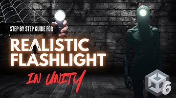 Create Realistic Flash light In Unity