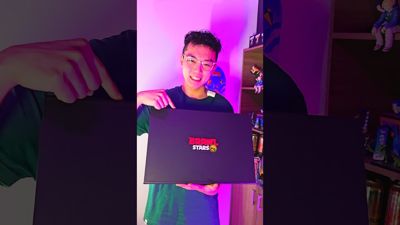 BRAWL STARS ME DEU UMA CAIXA MISTERIOSA! #shorts