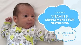 11-Week-Old Baby: Vitamin D Supplements for Newborns | Subt. ENG/ FR/ ES/ ZHO_CN | CloudMom