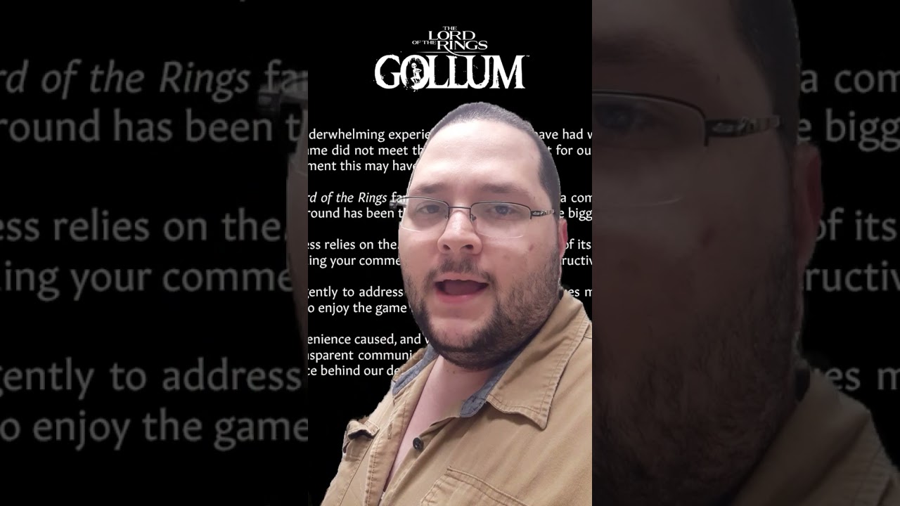 who thought gollum was gonna be good? 