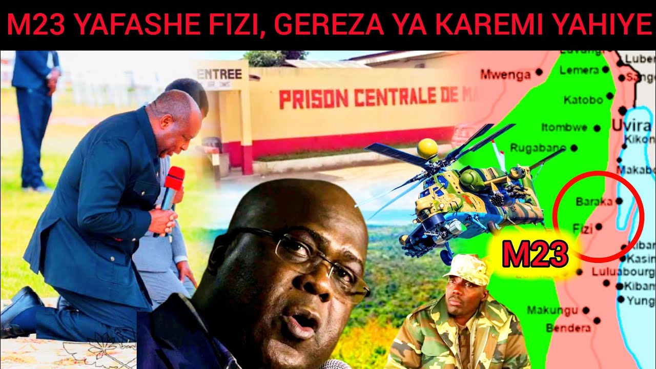 U BURUNDI BUHUYE N'AKAGA GAKOMEYE, MA23 IFASHE FIZI  GEREZA YA KAREMI IHINDUTSE UMUYONGA/ AMAKURU