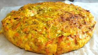 Just grate 1 zucchini and add cheese❗ This recipe is a real treasure❗