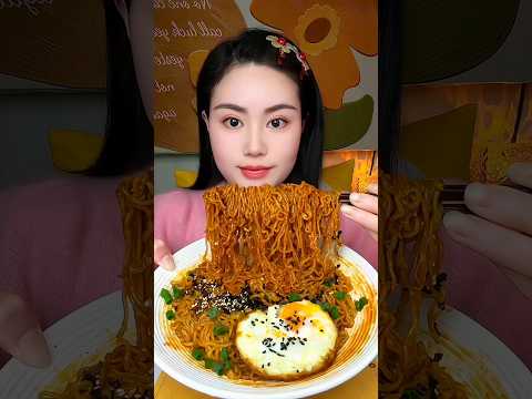 Glossy Noodle Mukbang Buldak Ramen #<strong>sauce</strong> #shorts