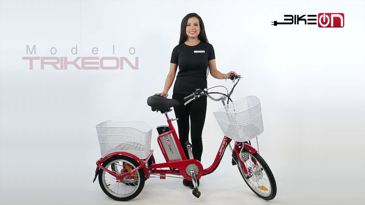 TRICICLO ELECTRICO TRIKEON - BICICLETAS ELÉCTRICAS BIKEON MEXICO 2024