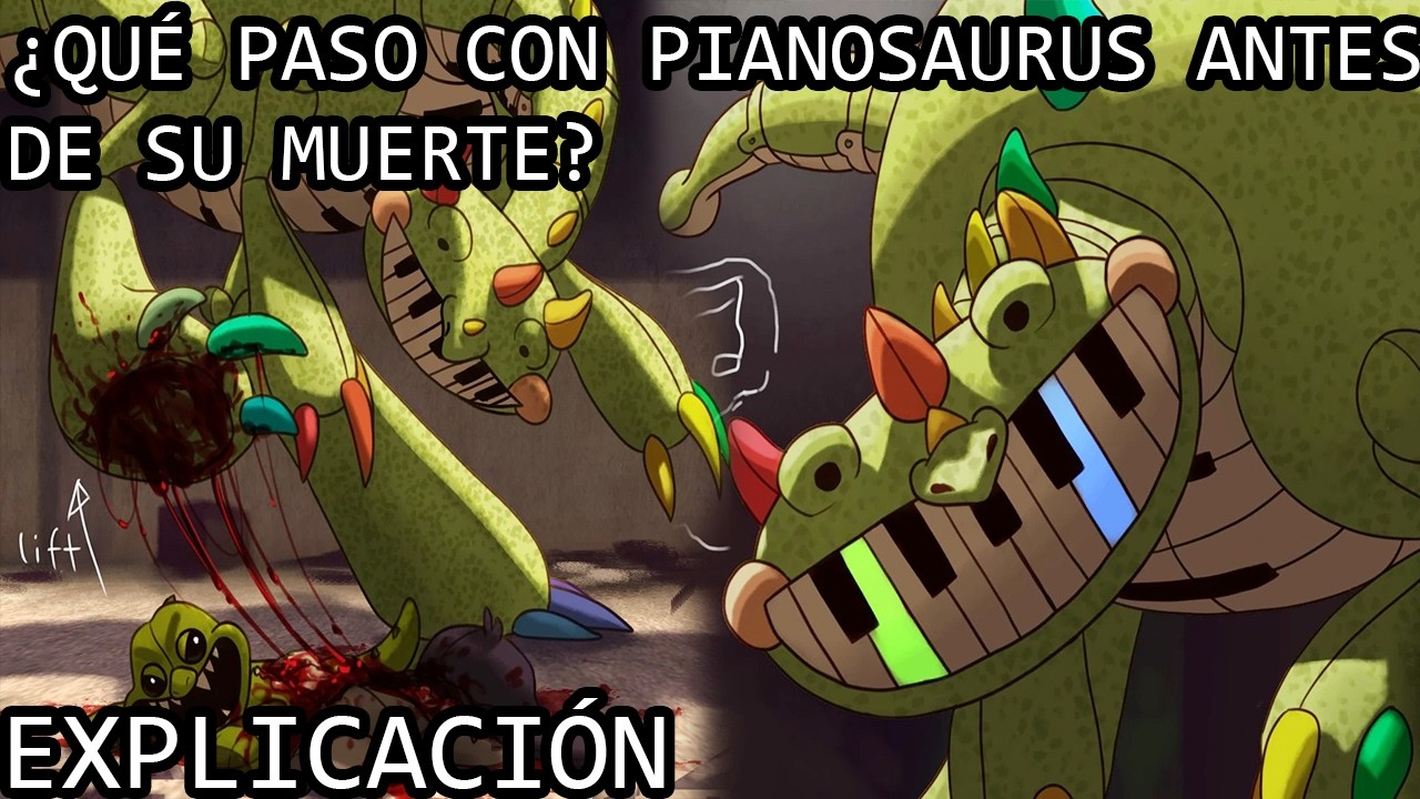 ¿Por Qué Doey Mató a Pianosaurus? | La Historia Precuela del Comic de Pianosaurus de Poppy Playtime