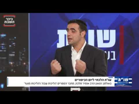 הרב אופיר מלכא שליטא דיני חולה בכיפור ומה כדאי לאכול בערב הצום שות מיוחד