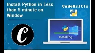 Python Installation on Windows and Running With Command Prompt, VS Code,Visual Studio 2017, IDLE