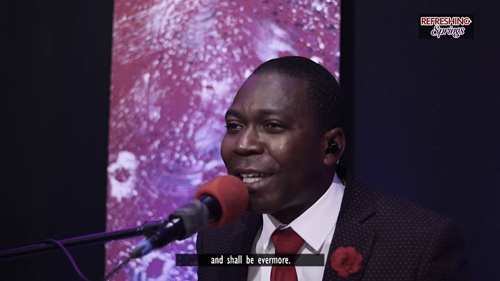 NOW THANK WE ALL OUR GOD (MHB 10) - Refreshing Springs with REV. EBENEZER NYARKO ANSAH Se1 Eep6
