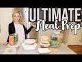 ULTIMATE MEAL PREP // INTSANT POT, CROCKPOT + MORE // TIFFANI BEASTON HOMEMAKING