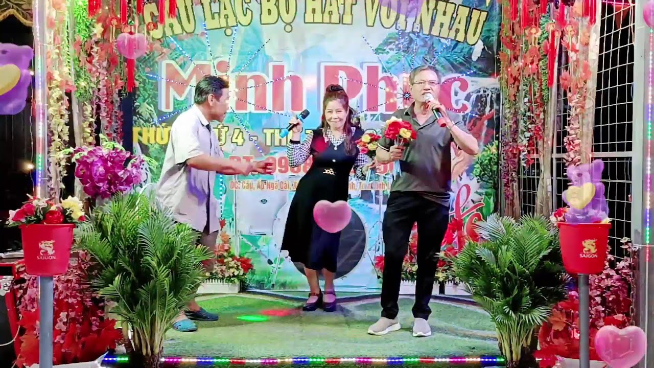 Phát trực tiếp của CLB HÁT VỚI NHAU MINH PHỤC, hoặc động vào ngày thứ 4 và thứ 7 hàng tuần,