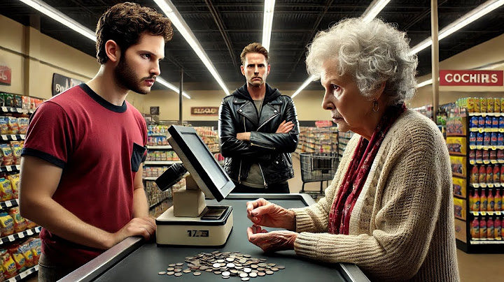 Elderly Woman Ridiculed at Checkout—The Unexpected Hero Who Stood Up!