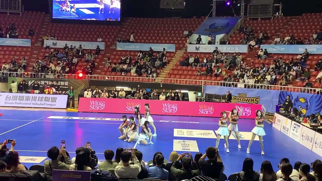 2/1 WS中場表演-Dancing high#台鋼天鷹 #wingstars 