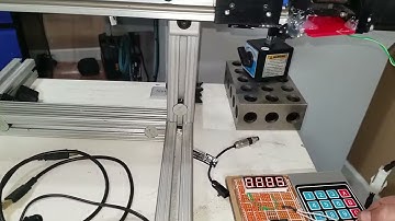 Automation Direct linear actuator with Nema 23 dual shaft stepper with a 100ppr encoder