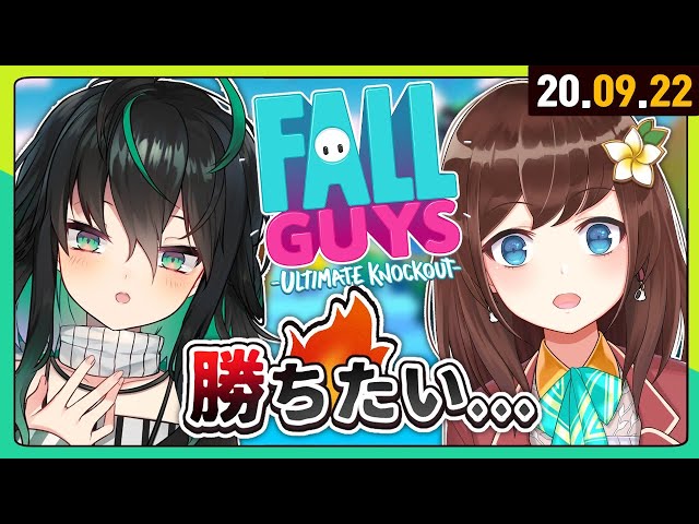 【🔴 Fall guys】 ふたりでデート / Collabo with @HanaMacchia  【폴가이즈/라이브】のサムネイル