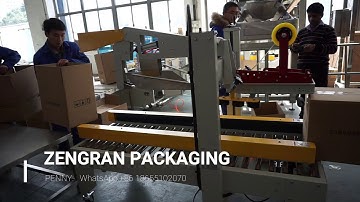 Automatic case erector and case sealer