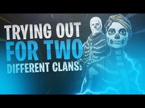 I Tried Out For The Worst Clans Without (OG Skins) And This Happened...