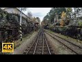 Train Driver's view / Pohled strojvedoucího Kolín - Česká Lípa (4K)