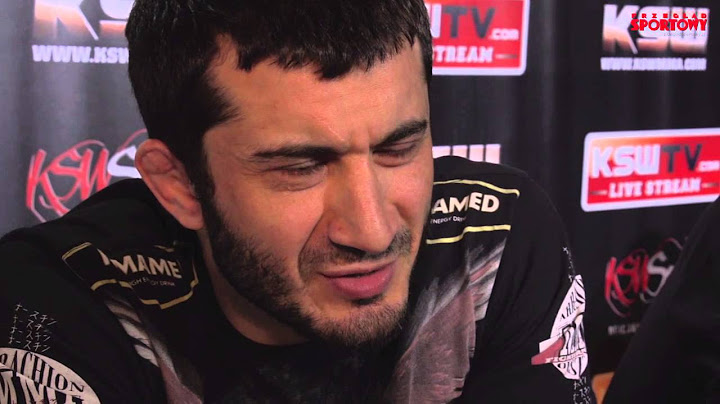 Mamed Khalidov: Nie bawię się w wyzywanie