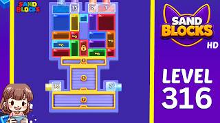 Sand Blocks Level 316 Solution Walkthrough