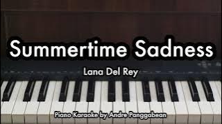 Download lagu Summertime Sadness - Lana Del Rey | Piano Karaoke by Andre Panggabean