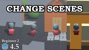 How to change scene start flexible - Learn Godot 4 3D - no talking