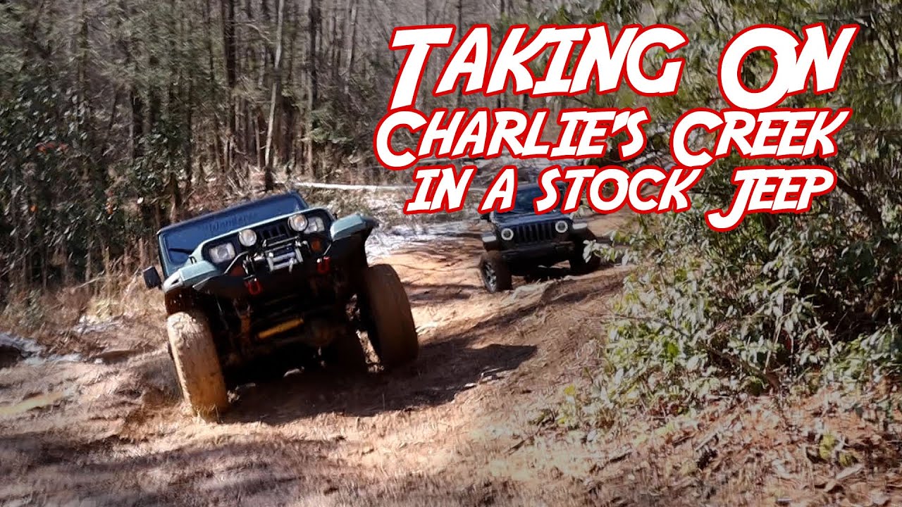 Stock Jeep YJ Conquers Charlie's Creek, GA