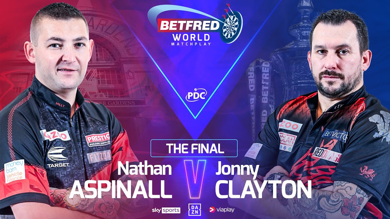 PDC World Matchplay 2023 Final Nathan Aspinall v Jonny Clayton 2023 07 23 HUN