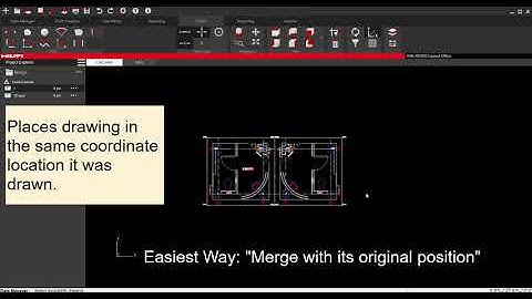 Hilti Profis Layout Office Tutorial 11 - Merging DWG