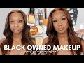 DETAILED EVERYDAY MAKEUP TUTORIAL w/ ALL BLACK OWNED MAKEUP BRANDS!