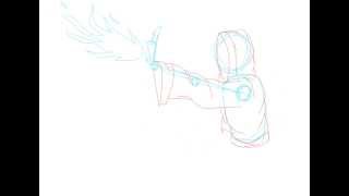 Random flash animations for practice